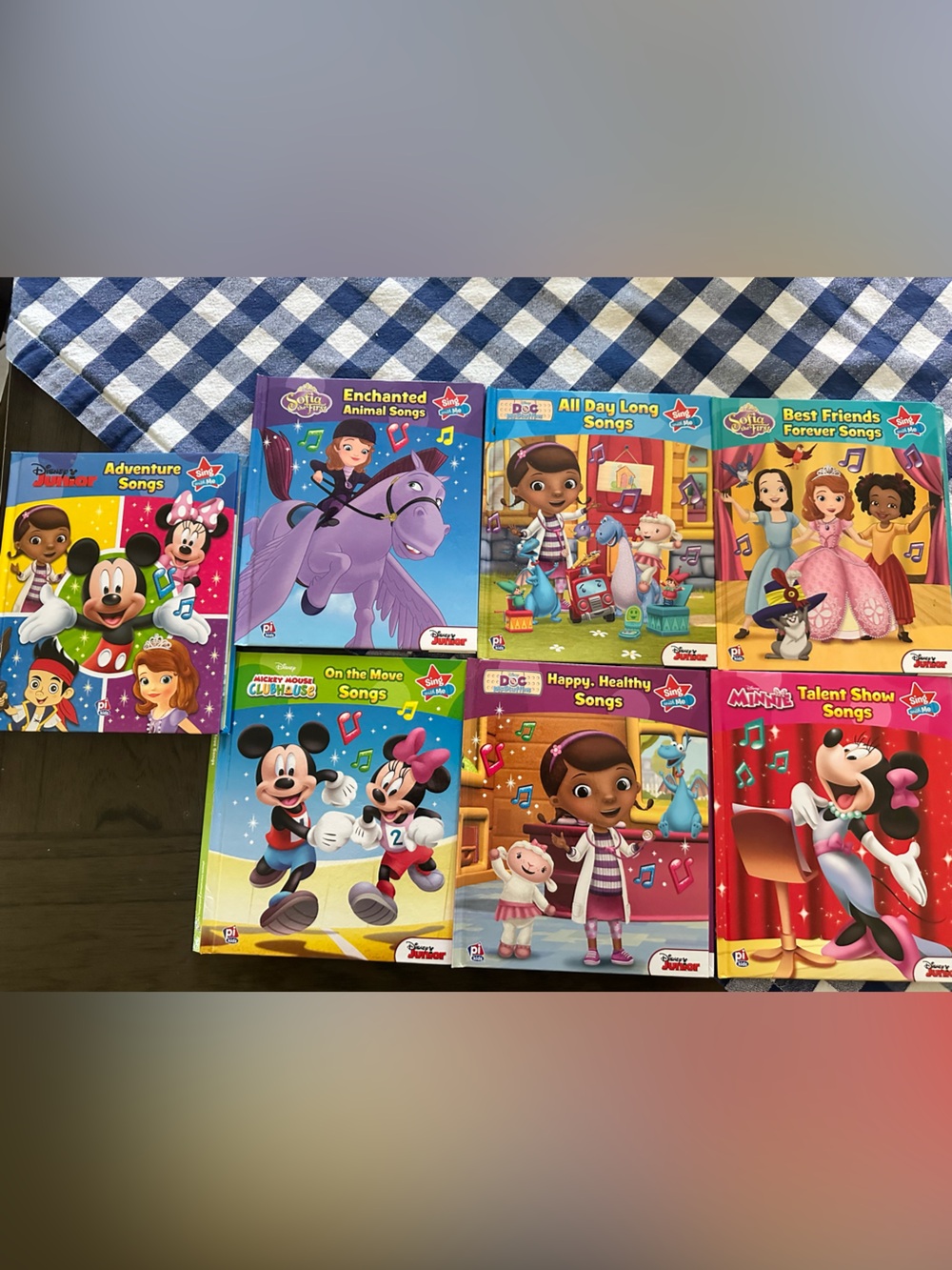 Disney Kids Songs Collection - Colorful Character Music Books